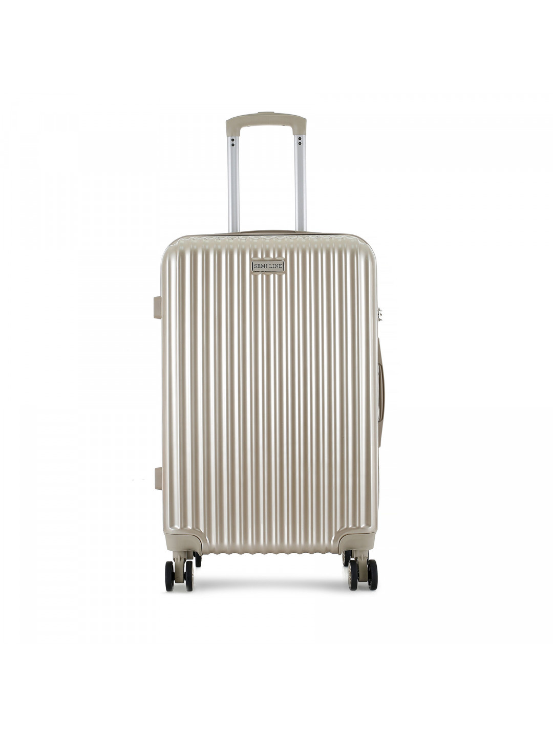 Střední kufr Semi Line T5954-2 Zlatá